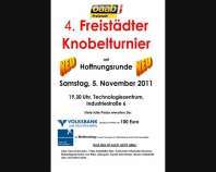 Ankündigung Knobel-Turnier in Freistadt