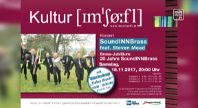Ankündigung Konzert „SoundINNBrass“ im Schöffl Engerwitzdorf