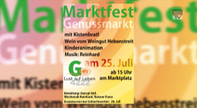 Ankündigung Marktfest in St. Georgen an der Gusen