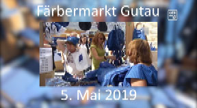 Ankündigung Färbermarkt Gutau 2019