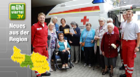 Das Rote Kreuz Walding zu Besuch im Betreubaren Wohnen
