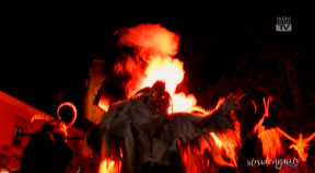 Perchtenlauf in Bad Kreuzen