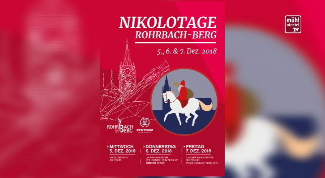 Ankündigung Nikolotage Rohrbach-Berg
