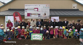 Spatenstichfeier Kindergarten Kleinzell
