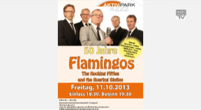Ankündigung 50 Jahre Flamingos