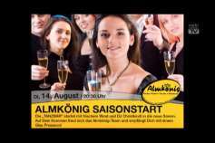 Ankündigung Eröffnung Almkönig am 14.08.2012