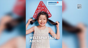 Ankündigung Weltspartagsabend der Sparkasse OÖ im Salzhof