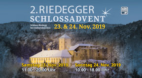 Ankündigung Riedegger Schlossadvent