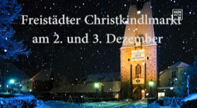Ankündigung Freistädter Christkindlmarkt