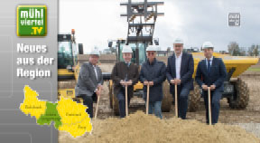 Spatenstich bei Delacon