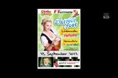 Ankündigung Oktoberfest in Helfenberg