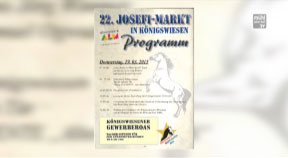 Ankündigung: Josefimarkt Königswiesen