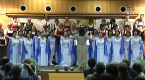 Konzert in Grünbach mit japanischem Frauenchor