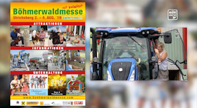 Ankündigung Böhmerwaldmesse in Ulrichsberg