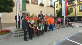 Weltmeisterempfang für Herbert Gabauer