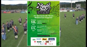 Ankündigung Bezirksmusikfest in Pregarten