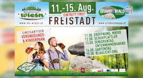 Ankündigung Mühlviertler Wiesn und Erlebnismesse