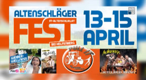 Ankündigung Altenschläger Fest mit Pull it