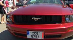 1. Internationales Ford-Mustang-Treffen