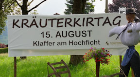 Ankündigung Kräuterkirtag in Klaffer