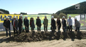 Spatenstich bei Sonnberg Biofleisch in Unterweißenbach
