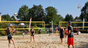 Beachvolleyball-Landesfinale der JVP in Oberneukirchen