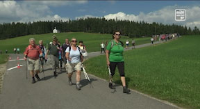 Senioren pilgern am Johannesweg