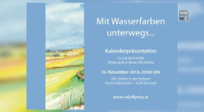 Ankündigung Kalenderpräsentation von Rudolf Prinz