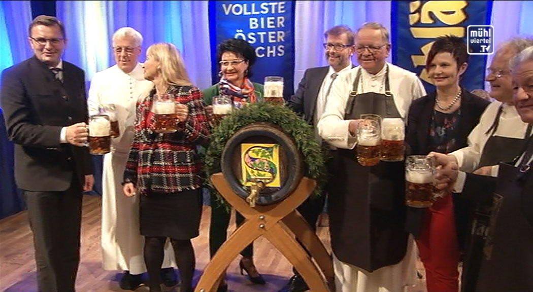 Bockbieranstich Stift Schlägl 2018