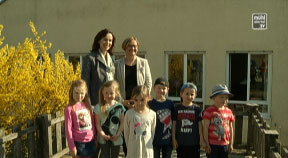 Familienministerin Karmasin zu Gast in Kleinzell im Mkr.