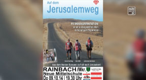Ankündigung Filmvortrag „Auf dem Jerusalemweg“