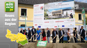 Spatenstich für neues Gemeindezentrum „…im Hof“ in Katsdorf