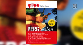 Ankündigung „PERGsession“ 2018