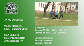 47. IVV Wandertag in Freistadt 2019