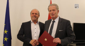 Hohe Auszeichnung für Werner Pürmayer