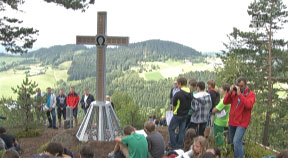 Segnung Gipfelkreuz in St. Leonhard bei Freistadt