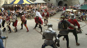 Ritterfest auf der Burg Reichenau