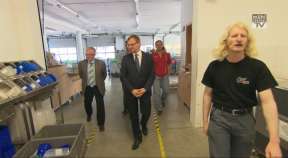 Zu Besuch bei der Baufirma Rabmer und beim Gastroausstatter Raml