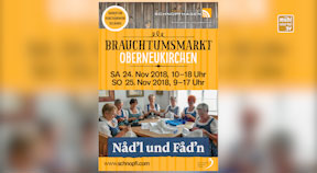 Ankündigung Brauchtumsmarkt Oberneukirchen