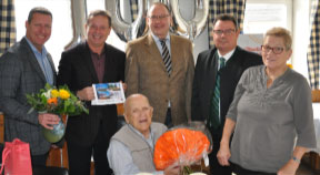 Franz Melzer aus Katsdorf ist 100 Jahre