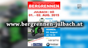 Ankündigung Bergrennen in Julbach