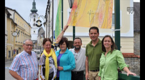 Neue Stadtflaggen für Freistadt