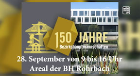 Ankündigung 150 Jahre BH Rohrbach