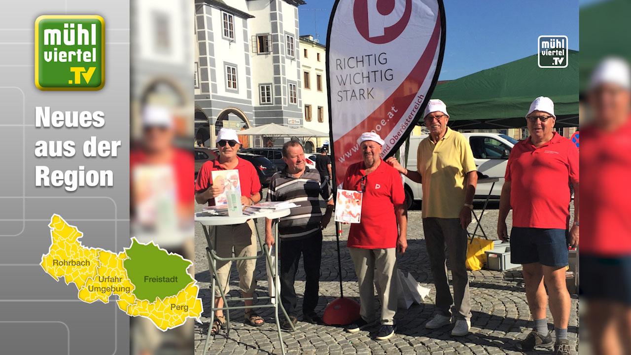 Hauptplatz in Freistadt – mit Leben erfüllt!