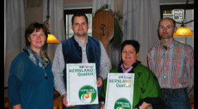 Kernland-Qualitätspunkt zeichnet regionale Betriebe und Produkte aus