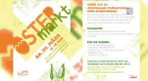 Ankündigung Ostermarkt Walding