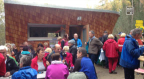 Feierliche Eröffnung der Hoh Haus Hütte am Buchberg in Lasberg