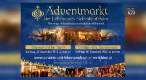 Ankündigung: Adventmarkt der Lebenswelt Schenkenfelden