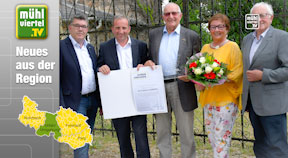 OÖVP hat Friedrich Gabriel mit dem Goldenen Ehrenzeichen ausgezeichnet