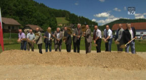 Spatenstich Umfahrung Pierbach